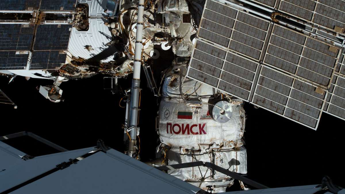 Pannenserie auf der ISS: Kosmonauten kämpfen  mit Problemen wegen eines Luft-Lecks