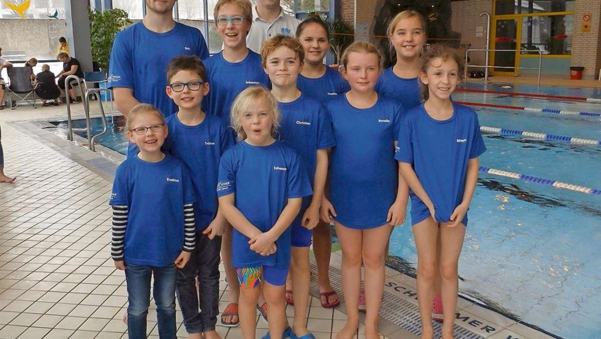 Lokalsport: Janis Schemm schwimmt allen davon