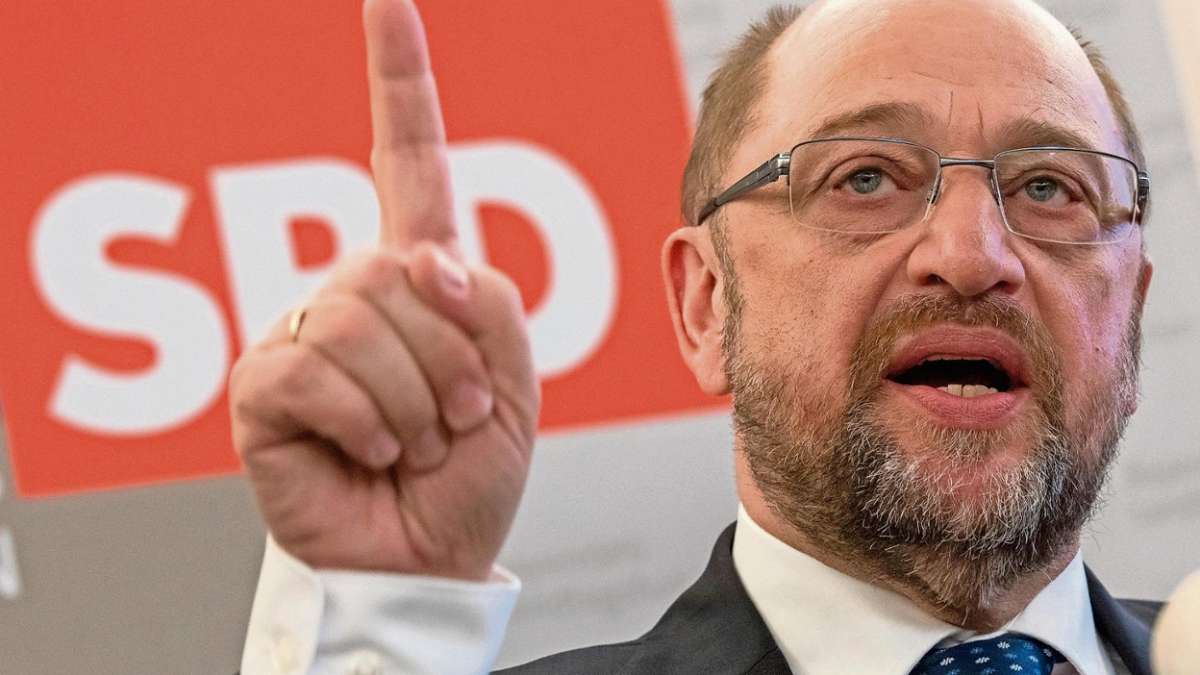 Hof: Frühstücken mit Martin Schulz