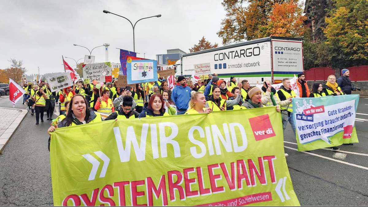 Sana-Streik: Verdi ändert die Demonstrations-Route