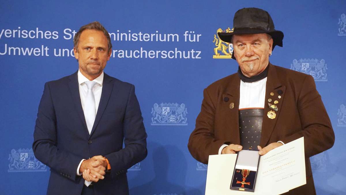 Höchste Ehrung für Marktredwitzer: Günther Wohlrab erhält  Bundesverdienstkreuz
