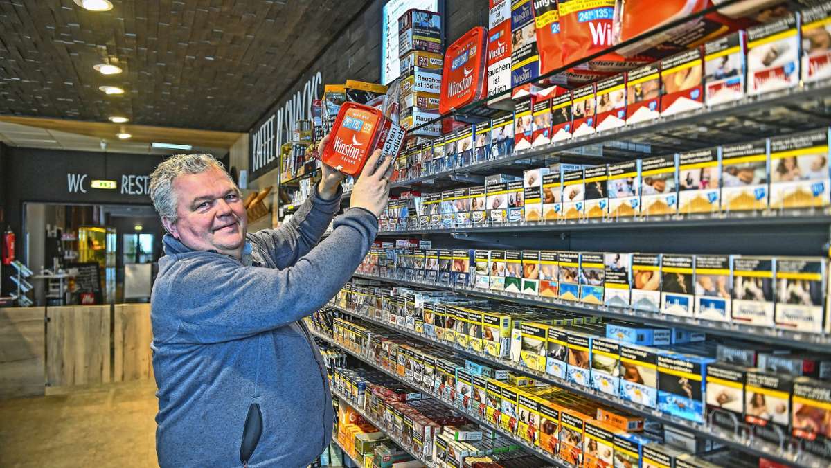 Frust im Autohof Thiersheim: Der  ungeliebte Umsatzschlager Tabak