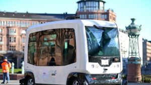 Berlin testet selbstfahrenden Bus im Straßenverkehr