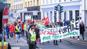 Klimastreik: Hofer demonstrieren  für die Verkehrswende