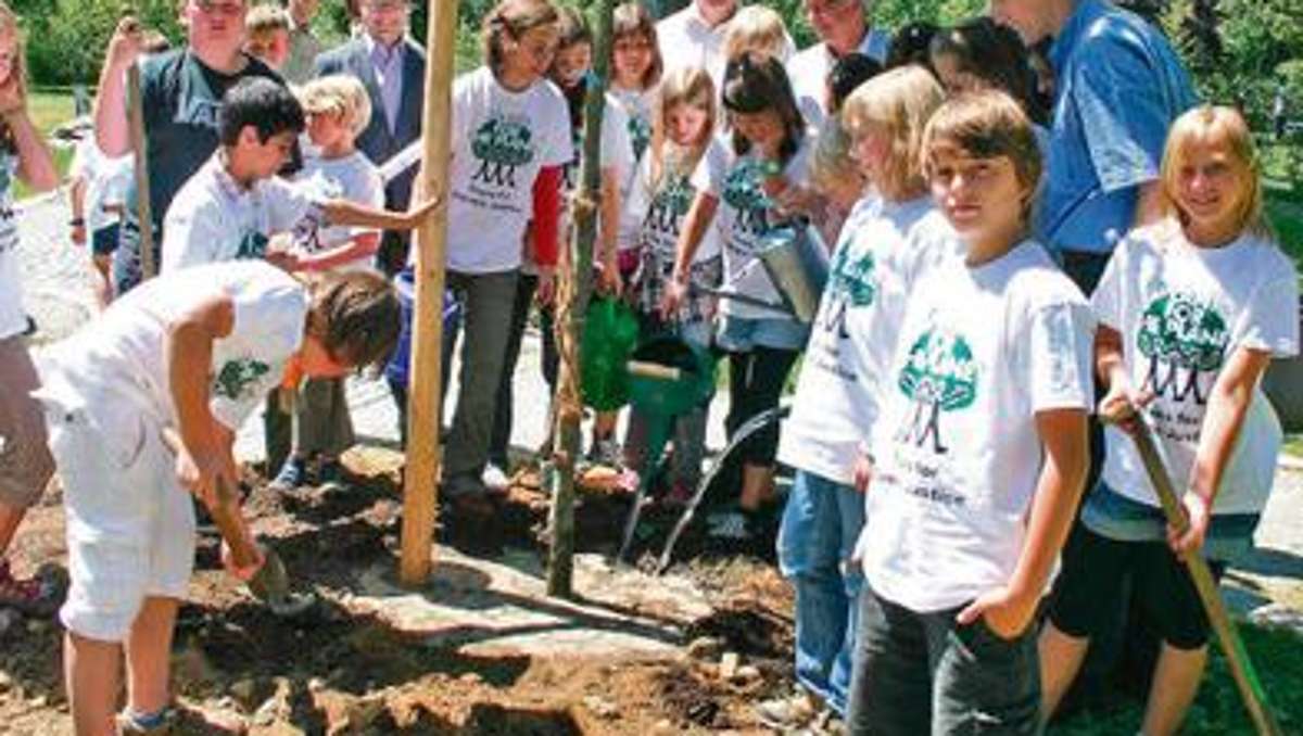 Münchberg: Bäume für eine gute Umwelt