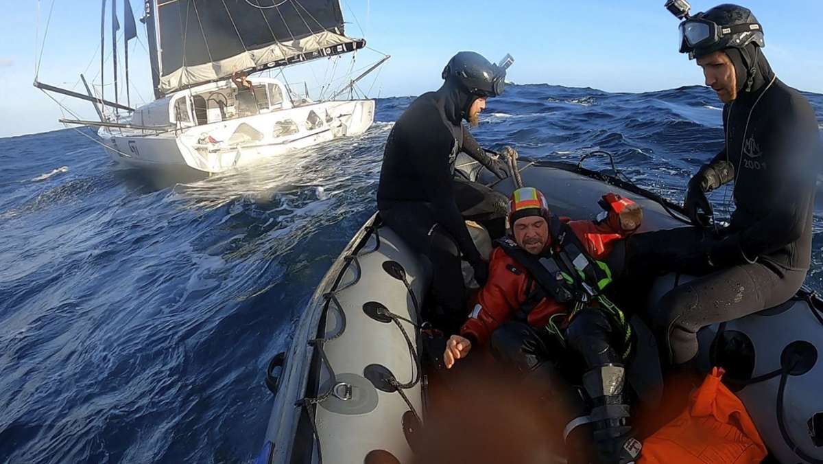 Segelrennen Vendée Globe: Glückliches Ende einer spektakulären Rettung auf See