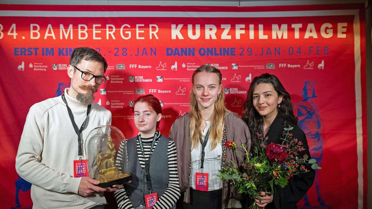 In Bamberg: Hofer Schüler gewinnen Filmpreis