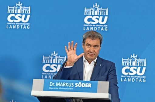 CSU-Chef Markus Söder soll seine Partei in die Landtagswahl im kommenden Jahr führen. Foto: dpa/Nicolas Armer