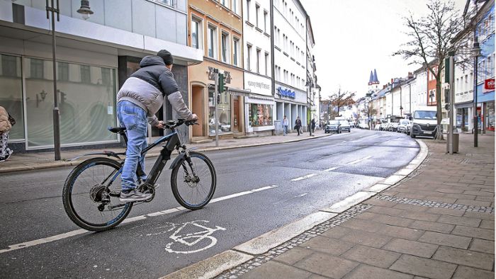 Verkehr in Hof: Radfahrer brauchen noch viel Geduld