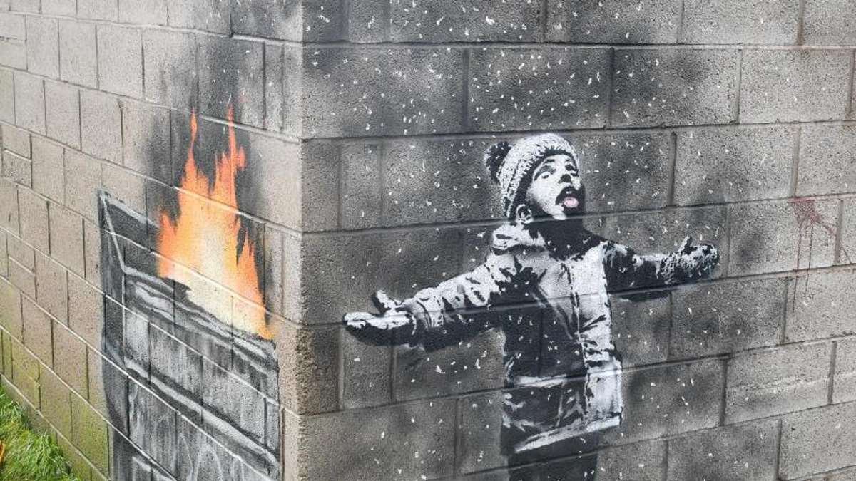Kunst und Kultur: Straßenstand von Weltrang - Banksy gibt in Venedig Rätsel auf