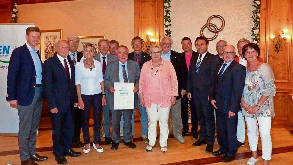 Hof: Klaus Kopka ist Ehrenvorsitzender