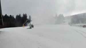 Ochsenkopf: Der Schnee kommt