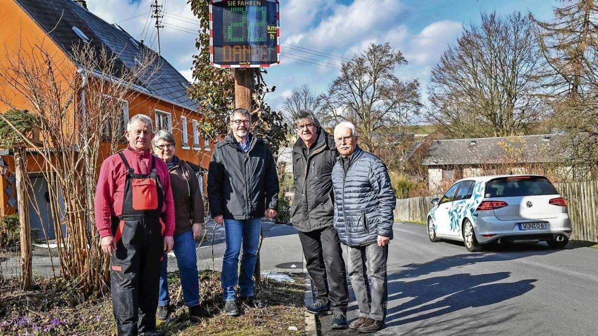 Bibersbach: System mahnt Autofahrer zur Mäßigung