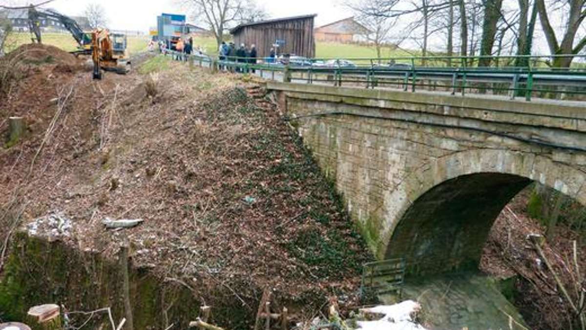 Kulmbach: Brücke über den Dörflesbach muss weichen
