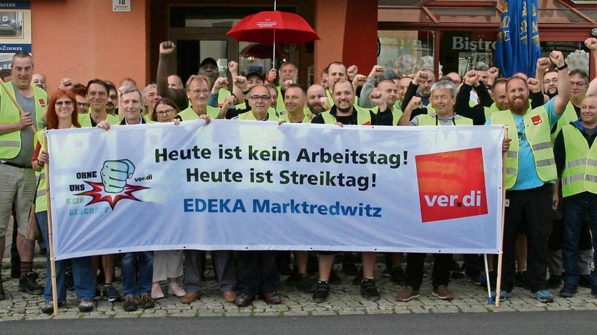 Marktredwitz: Edeka-Mitarbeiter streiken bis Mittwoch