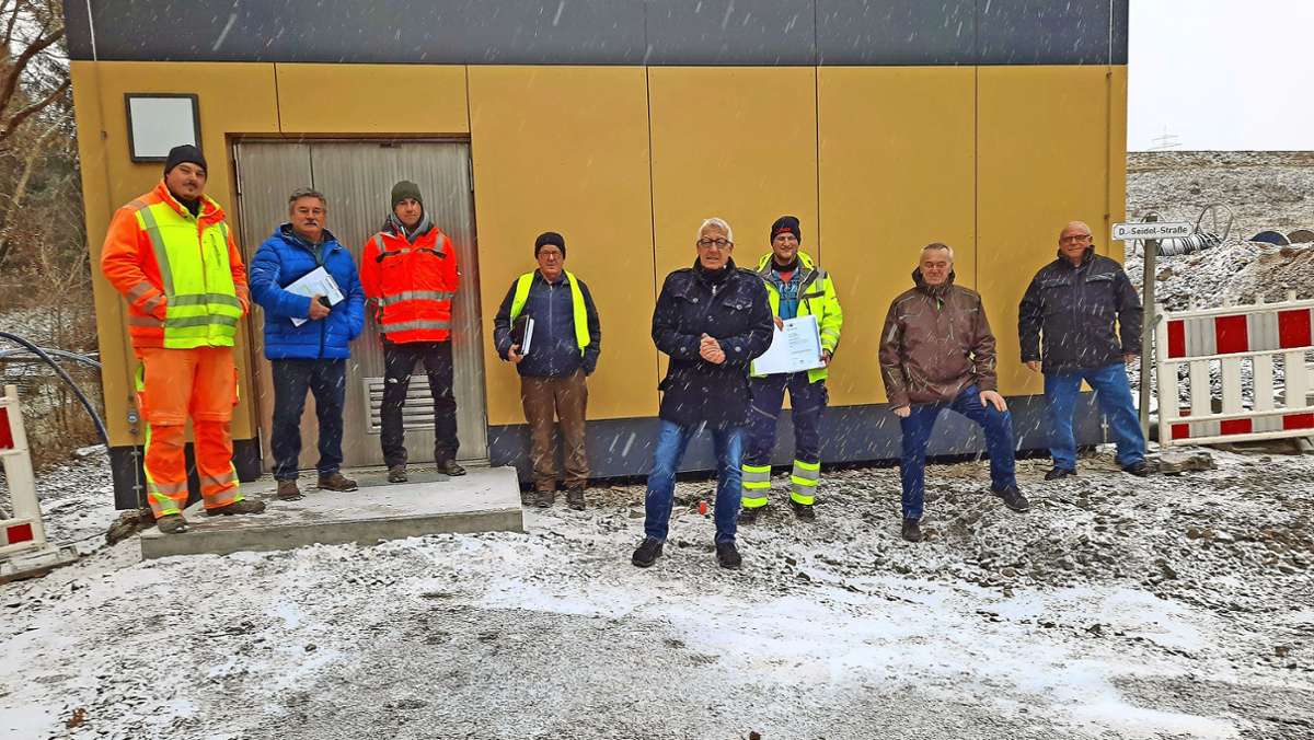 Einweihung in Arzberg: Neues Pumpwerk hat Betrieb aufgenommen