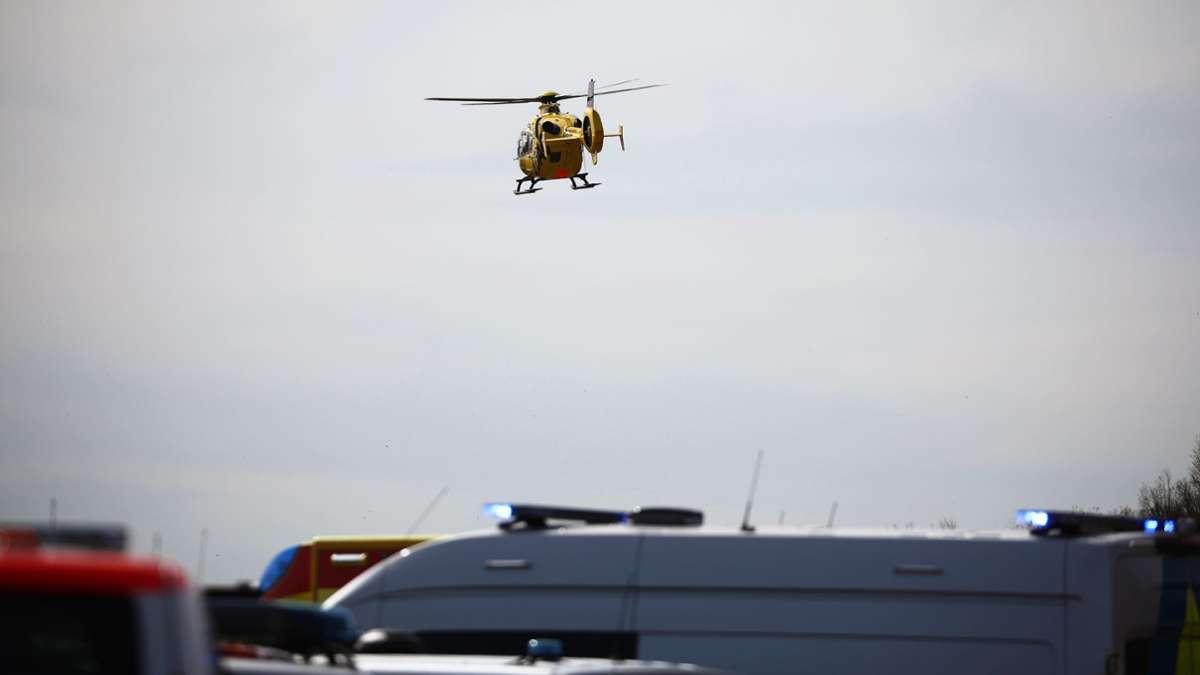 Notfall in Hof: Hubschraubereinsatz im Schulviertel