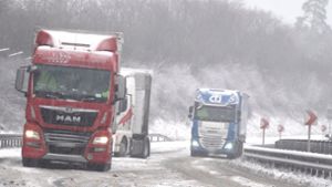 Glätte und Schnee in Oberfranken: Mehrere Unfälle