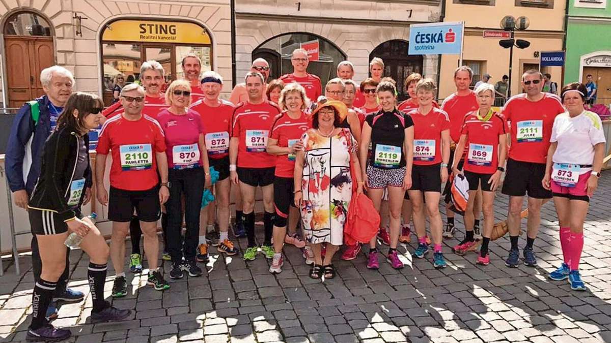 Selb: Hutschenreuther-Laufgruppe besucht Pardubice
