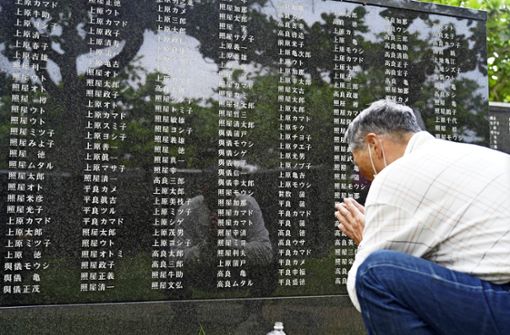 In Japan erinnert eine Gedenkstätte an die Opfer der Schlacht um Okinawa Foto: imago/ZUMA Wire/Jinhee Lee