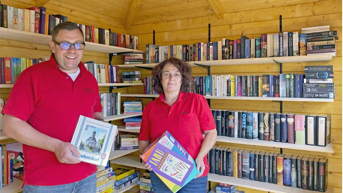 Kautendorf: Häuschen lädt zum Lesen und Spielen ein