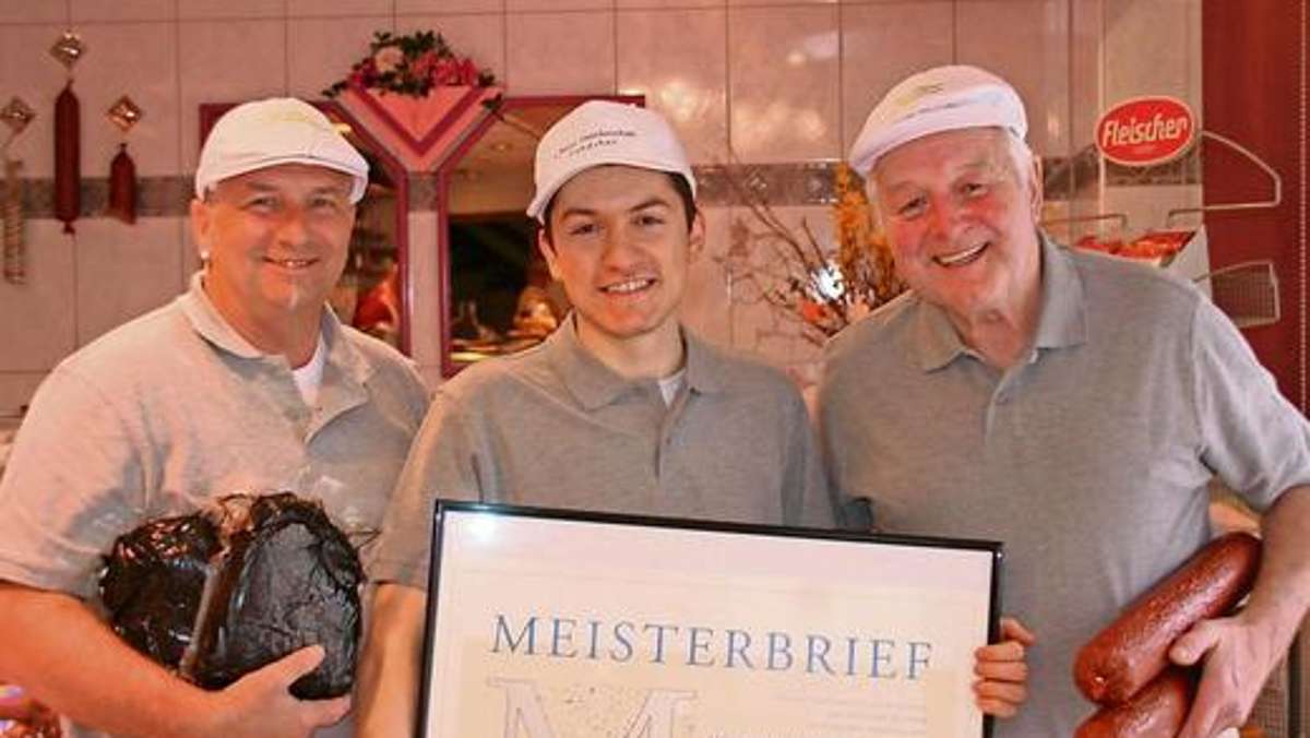 Marktredwitz: Metzgermeister mit 19 Jahren