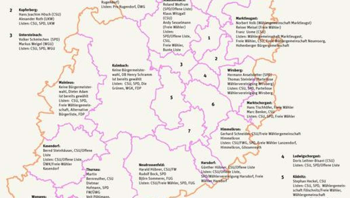 Kulmbach: 26 Bewerber um elf Bürgermeisterposten