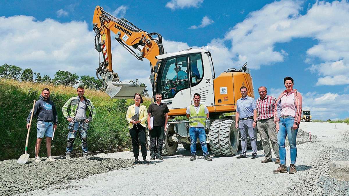 Berg-Bruck: Straßenausbau auf der Zielgeraden
