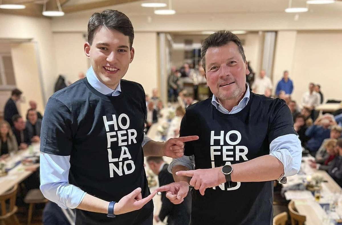Zwei frisch nominierte Kandidaten: Kristan von Waldenfels (links) will im Herbst 2023 in den Landtag einziehen, Harald Fichtner möchte Bezirksrat bleiben. Foto: privat