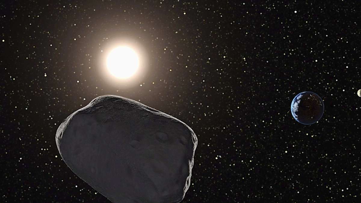 Nur halb so weit weg wie der Mond: Asteroid fliegt am Samstag nah an der Erde vorbei