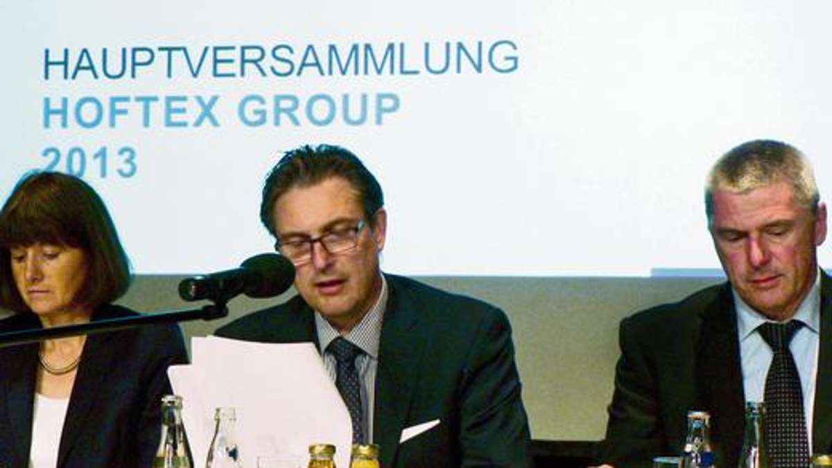 Wirtschaft: Hoftex Group schüttet Dividende aus