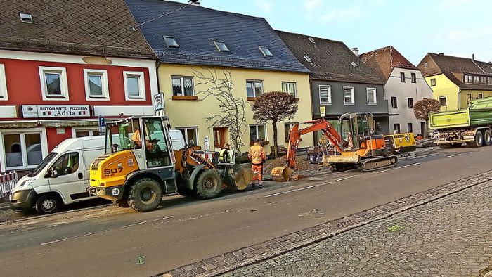 Innenstadtentwicklung in Waldershof: Sanierung  liegt im Zeitplan