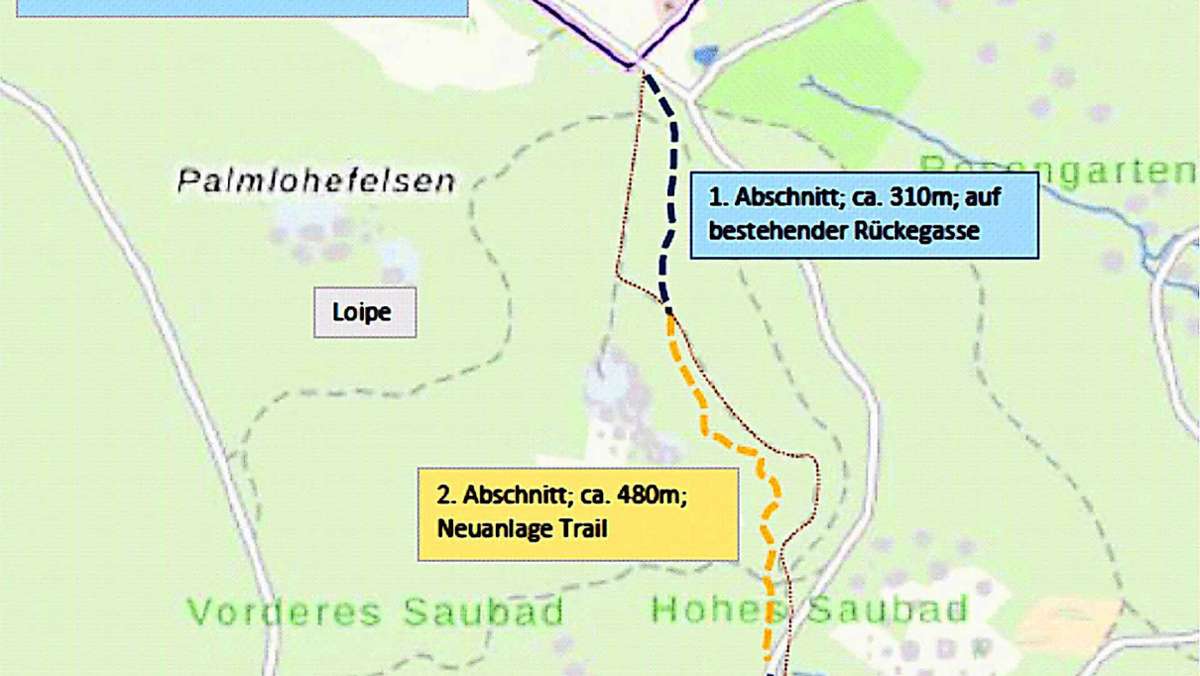 Neue Bike-Wege: Neuer Trail im Steinwald