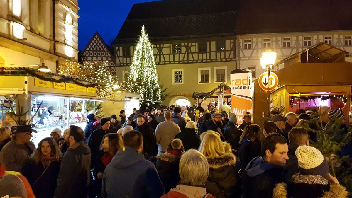 Es gilt die 2G-Regel: Kulmbacher Adventsmarkt mit 2G