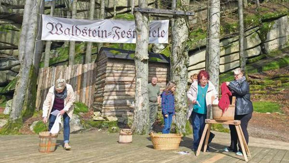 Münchberg: Schauspieler starten mit Proben für die Waldsteinfestspiele