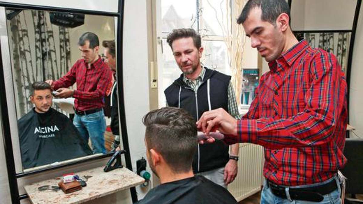 Kulmbach: Haare schneiden ist international