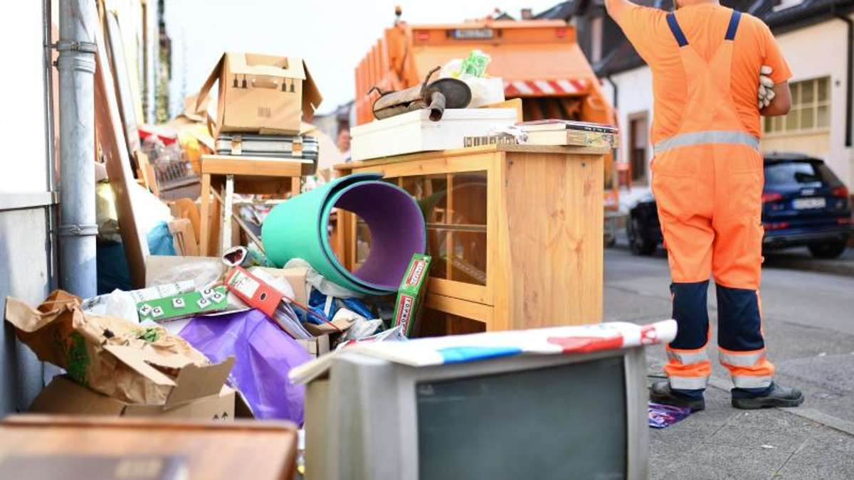 Hof: Corona belastet auch die Müllentsorgung