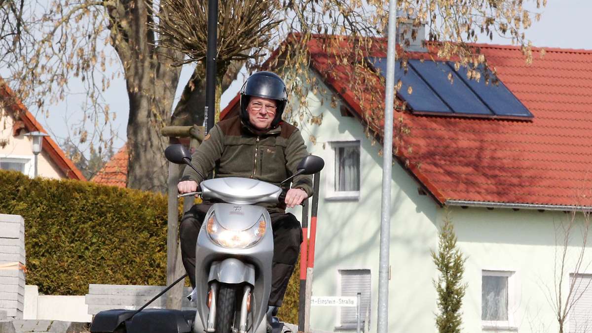 Neues Gefährt: Der Oberbürgermeister im Bike-Fieber