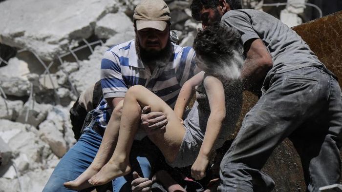 Zahlreiche Tote bei Luftangriff auf syrisches Rebellengebiet
