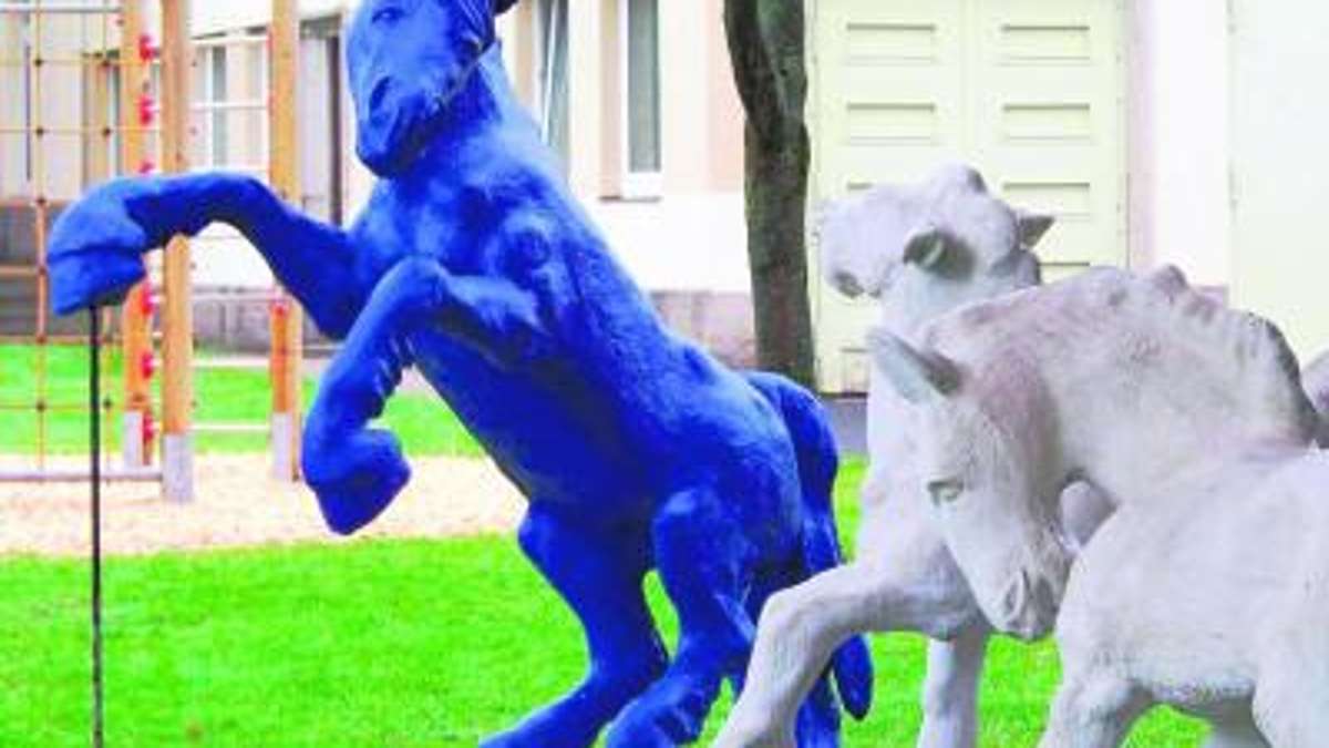 Wunsiedel: Blaues Pferd erhitzt die Gemüter