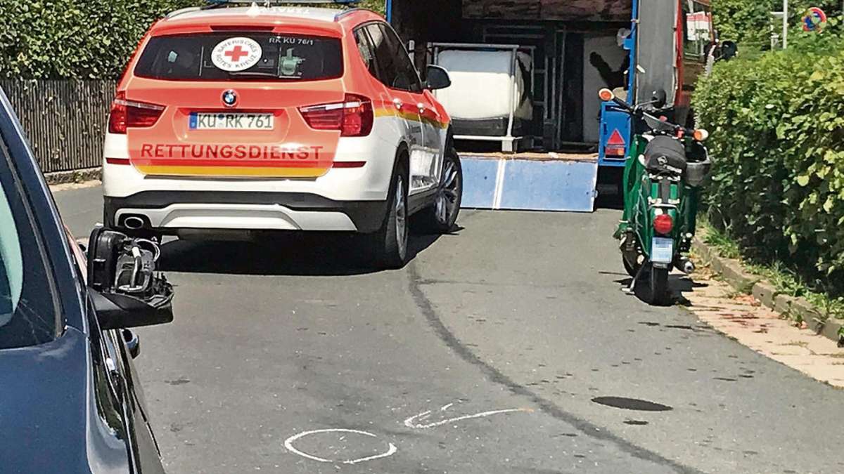 Kulmbach: Mopedfahrer bei Sturz schwer verletzt
