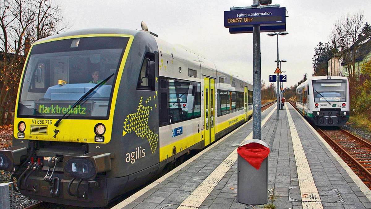 Naila: Agilis-Züge fahren bis Bayreuth und Coburg