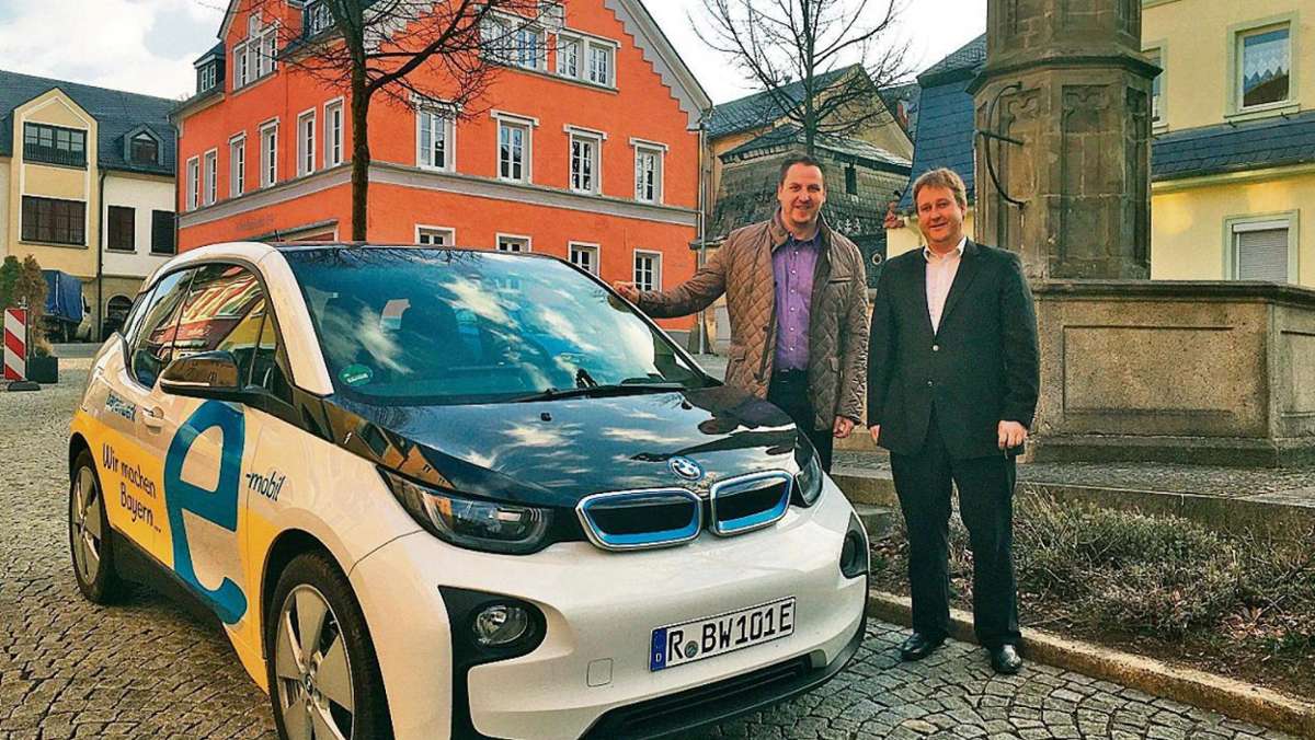 Münchberg: Stadt Münchberg testet Elektro-Auto