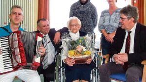 Mit 103 ist Lina Munzert älteste Geroldsgrünerin