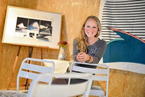 Lisa Breckner startet voller Optimismus ihre Karriere als Unternehmerin. Foto: Florian Miedl