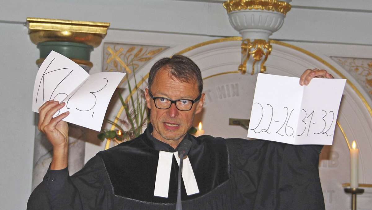 Pfarrer Gerd Roßner neu im Amt: Neues von der Zeller Kanzel