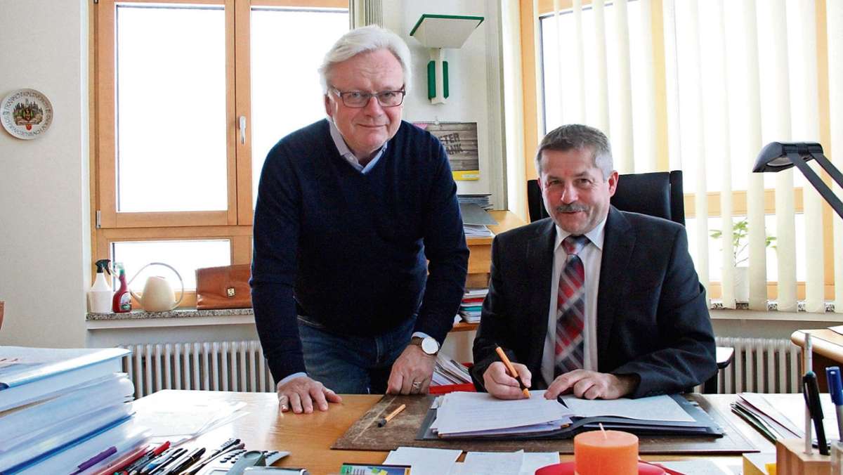 Schwarzenbach am Wald: Bürgermeister Dieter Frank nimmt Abschied