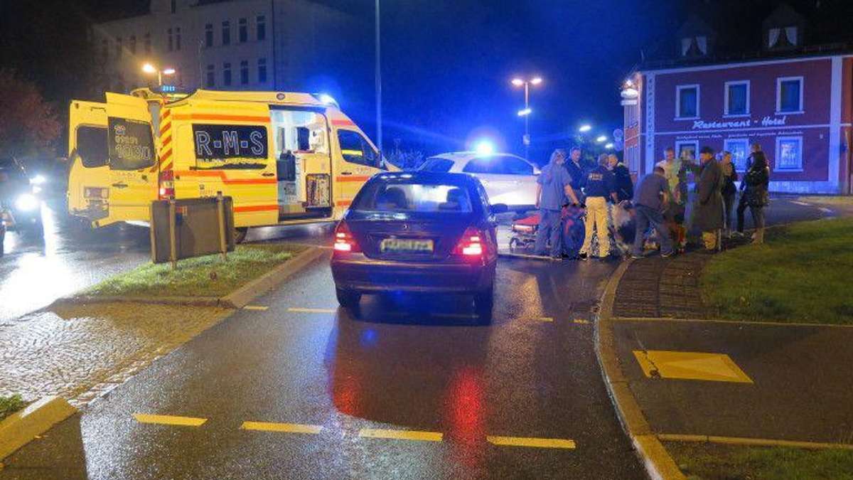 Münchberg: Auto übersieht Fußgänger: 83-Jähriger tot