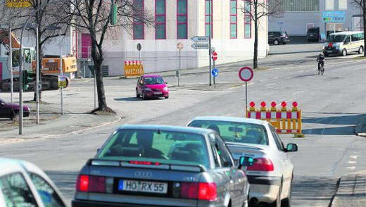 Hof: Gesperrt: Hans-Böckler-Straße ist wieder dicht