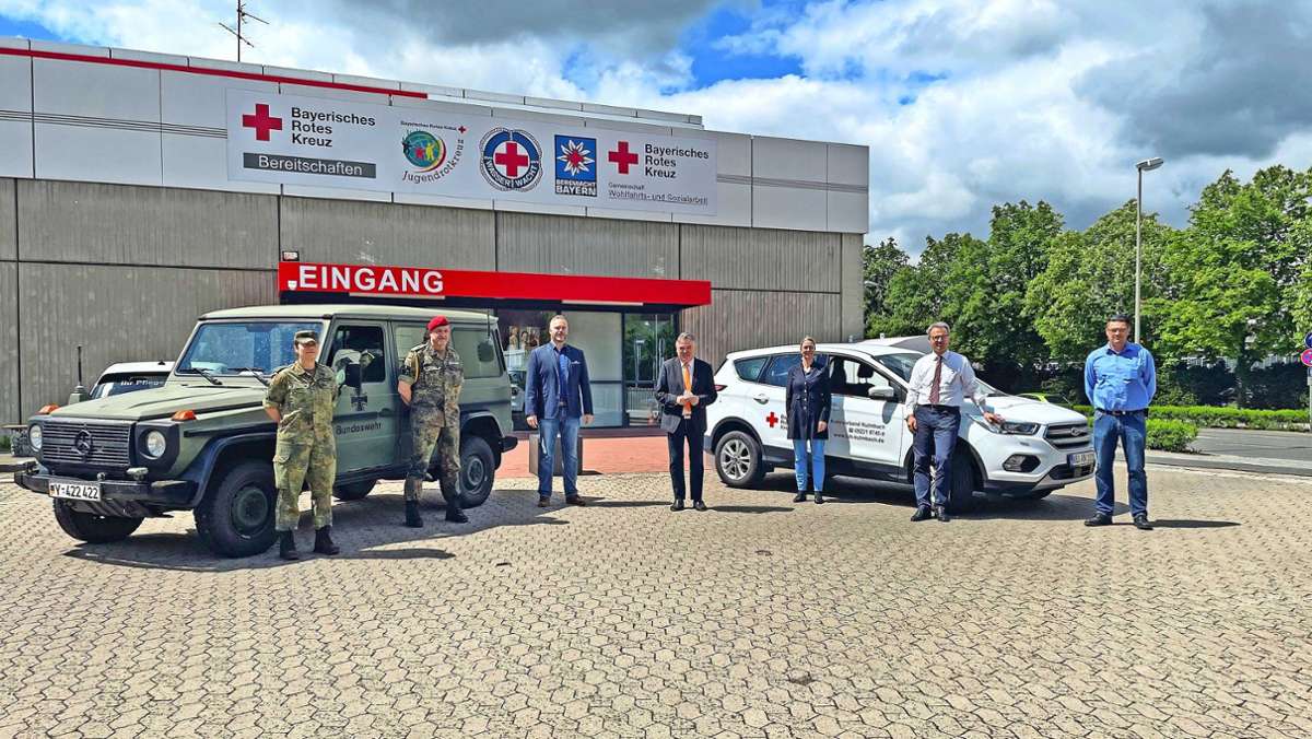 Sechs Monate in Kulmbach geholfen: Abschied von den Helfern der Bundeswehr